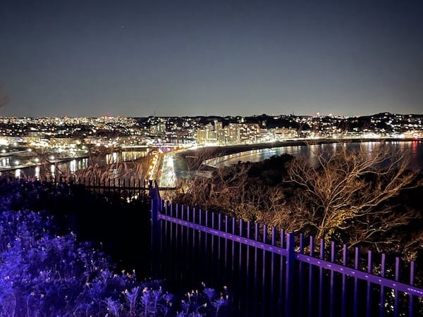 江ノ島からの夜景